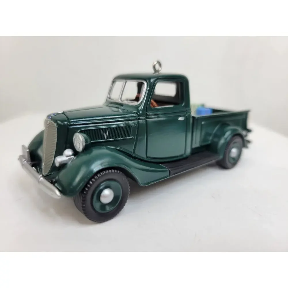 Hallmark Keepsake Ornament 1937 Ford V-8 Pickup All American Trucks #4 New Box